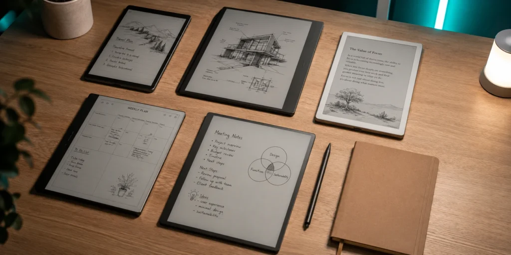 image showing list of 10 Inch E Ink Tablets Under $700